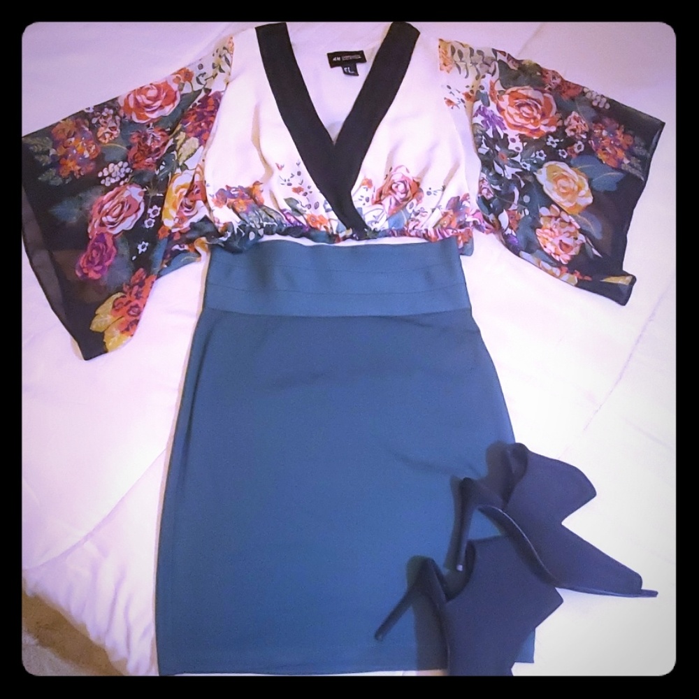 High Waist Midi Skirt